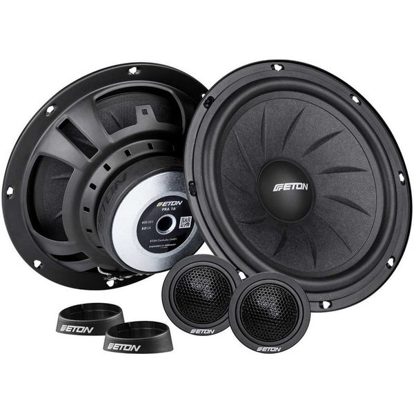 Eton PRA 16, 16,5cm 2-Wege Komponentensystem Auto-Lautsprecher (70 W)