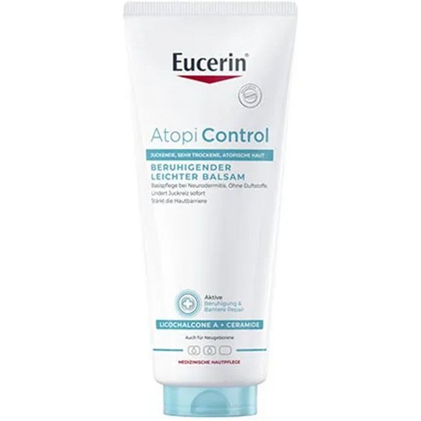 Eucerin Körperbalsam AtopiControl Balsam, Lindert juckende, trockene Haut und stärkt die Hautbarriere