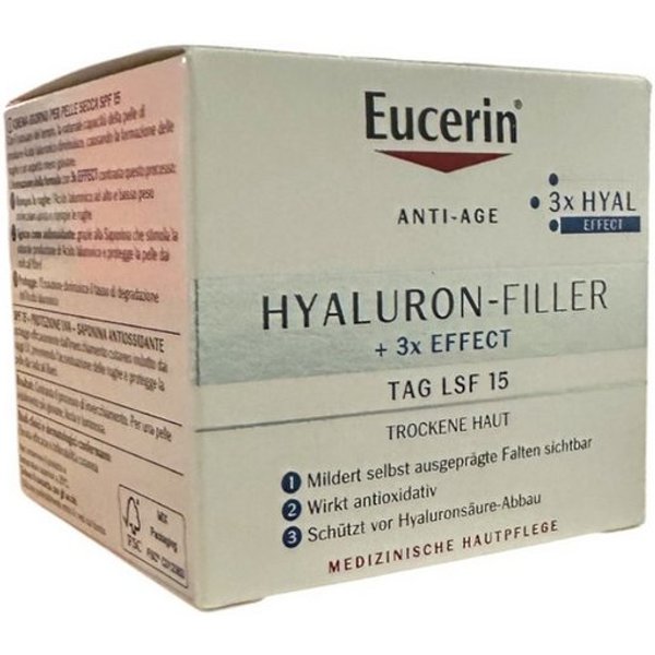 Eucerin Nachtcreme Hyaluron-Filler + 3x Effect