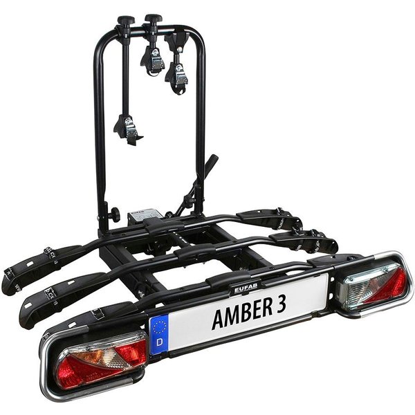 EUFAB Kupplungsfahrradträger AMBER 3, für max. 3 Räder