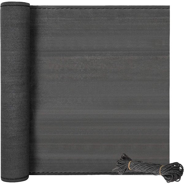 EUGAD Blende, Zaunblende 150 g/m² HDPE Schattiernetz inkl.Nylonkordel