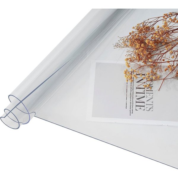 EUGAD Tischdecke (1-tlg), Transparent 2mm, Tischfolie Wasserdicht, Kunststoff