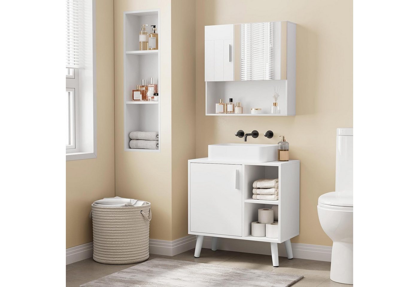 EUGAD Waschbeckenunterschrank (1-St) – Bild 2 von 5