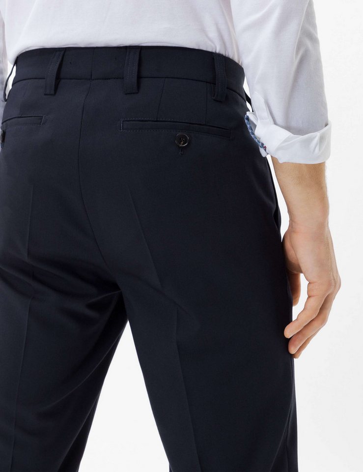 EUREX by BRAX Anzughose Style JAN Wool: Flatfronthose im Regular Fit – Bild 3 von 5