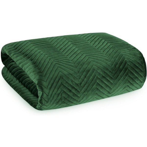 Eurofirany Bettüberwurf SOFIA zweiseitige Steppdecke hochwertige Allzweckdecke L XL XXL, Elegante Tagesdecke Velvet Sesseldecke Sofadecke Überwurf Samt