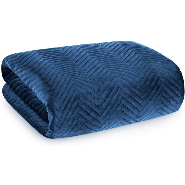 Eurofirany Bettüberwurf SOFIA zweiseitige Steppdecke hochwertige Allzweckdecke L XL XXL, Elegante Tagesdecke Velvet Sesseldecke Sofadecke Überwurf Samt