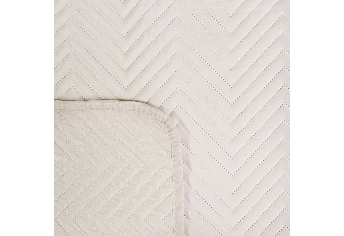 Eurofirany Bettüberwurf SOFIA zweiseitige Steppdecke hochwertige Allzweckdecke L XL XXL, Elegante Tagesdecke Velvet Sesseldecke Sofadecke Überwurf Samt – Bild 2 von 4