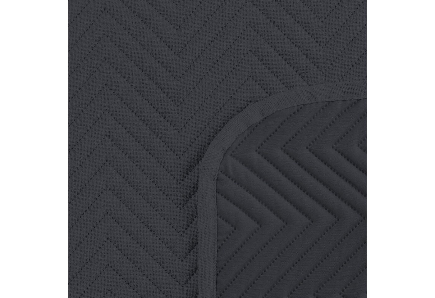 Eurofirany Bettüberwurf Steppdecke, Zweiseitiger Überwurf Tagesdecke 200x220 170x210 220x240 cm – Bild 4 von 5