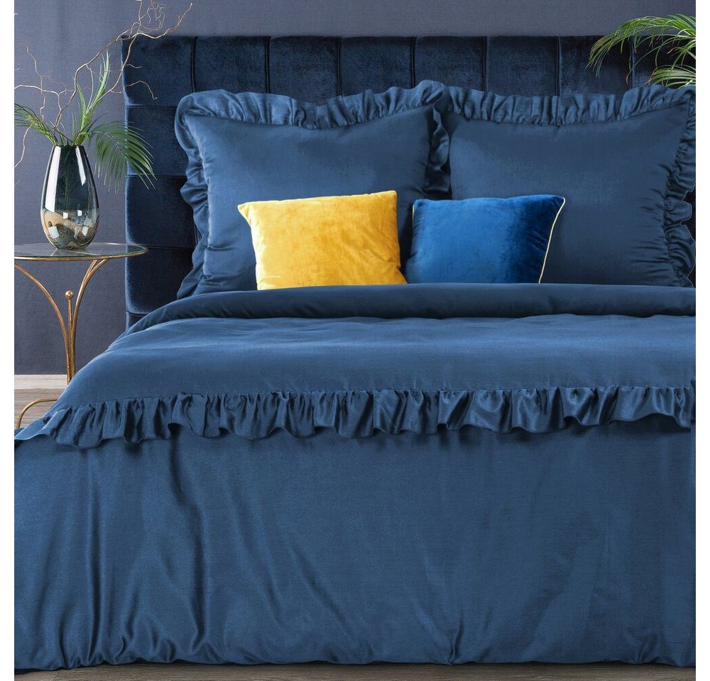 Eurofirany Bettwäsche VENUS, 100% Baumwolle, 3 teilig, Hochwertige, dekorative Bettwäschegarnitur, 100% Makosatin, Baumwolle – Bild 2 von 5