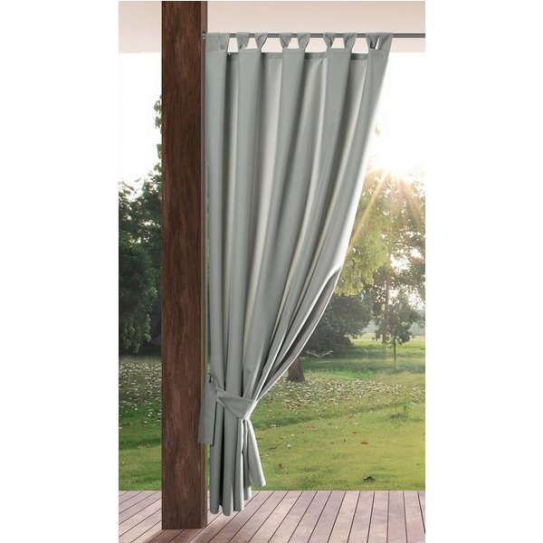 Eurofirany Outdoorvorhang GARDEN, wasserdichter Terrassenvorhang (1 St), Schlaufen, Lichtschutz, Polyester, für Pavillon, Pergola & Balkon, wetterfest, UV-Schut