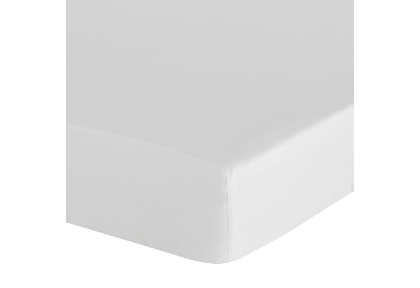 Eurofirany Spannbettlaken BASIC Betttuch mit Gummizug, Baumwolle, Makosatin, Gummizug: rundum, Zuhause und Hotelbedarf 100x200 140x200 160x200 180x200 200x220 – Bild 4 von 5