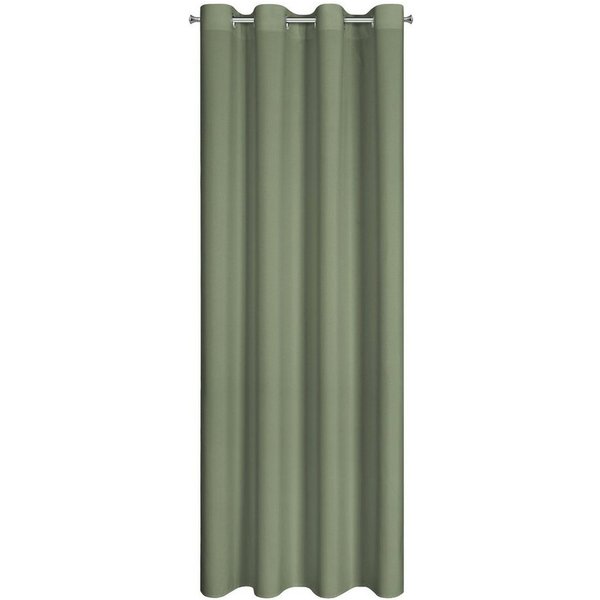 Eurofirany Vorhang Einfarbiger Vorhang – Blickdichter Stoff mit matter Oberfläche, Ösen, Satinbindung, pflegeleicht, 140 g/m² – 100 % Polyester