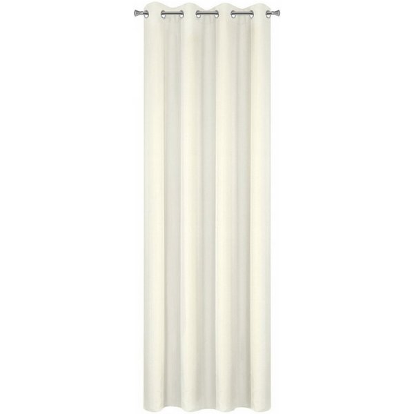Eurofirany Vorhang Einfarbiger Vorhang – Blickdichter Stoff mit matter Oberfläche, Ösen, Satinbindung, pflegeleicht, 140 g/m² – 100 % Polyester
