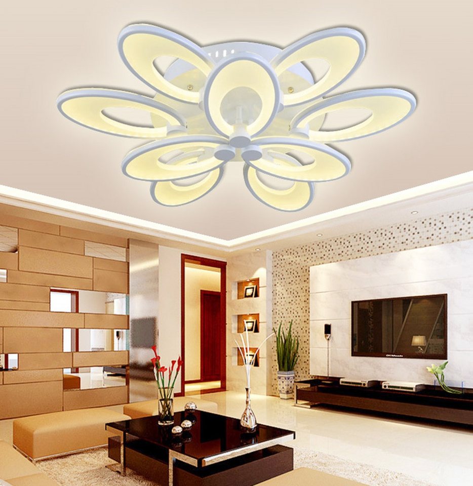 Eurohandisplay LED Deckenleuchte LED Deckenlampe Fernbediening Farbton einstellbar dimmbar TOP Angebot, LED fest integriert, Warm- bis Kaltweiß, Lichtfarbe und  – Bild 2 von 3