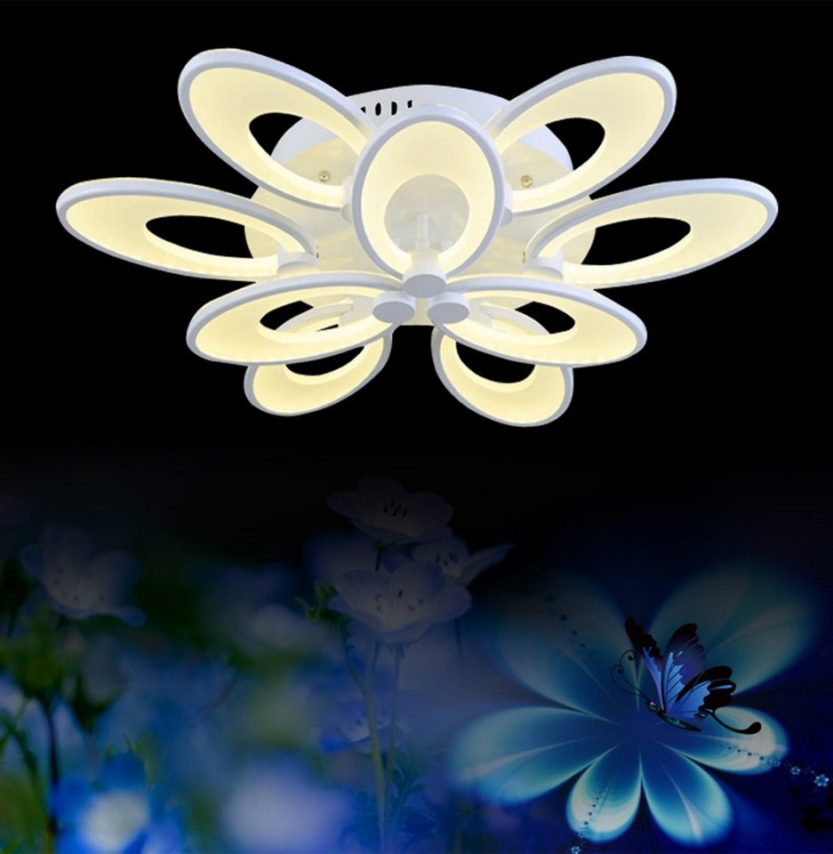 Eurohandisplay LED Deckenleuchte LED Deckenlampe Fernbediening Farbton einstellbar dimmbar TOP Angebot, LED fest integriert, Warm- bis Kaltweiß, Lichtfarbe und  – Bild 3 von 3