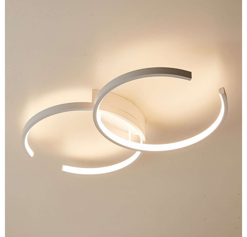 Eurohandisplay LED Deckenleuchte LED Deckenleuchte Fernbedienung Lichtfarbe einstellbar dimmbar Lampe, LED fest integriert, Warmweiß bis Kaltweiß, Lichtfarbe un – Bild 5 von 5