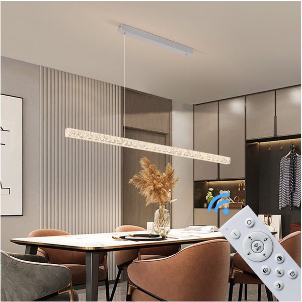 Eurohandisplay LED Deckenleuchte LED Deckenleuchte mit Fernbedienung Lichtfarbe Helligkeit einstellbar, LED fest integriert, Neutralweiß, Kaltweiß, Warmweiß, Li