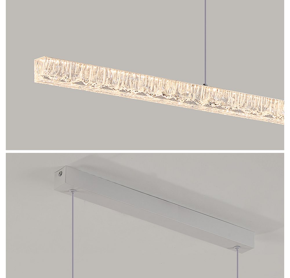 Eurohandisplay LED Deckenleuchte LED Deckenleuchte mit Fernbedienung Lichtfarbe Helligkeit einstellbar, LED fest integriert, Neutralweiß, Kaltweiß, Warmweiß, Li – Bild 5 von 5