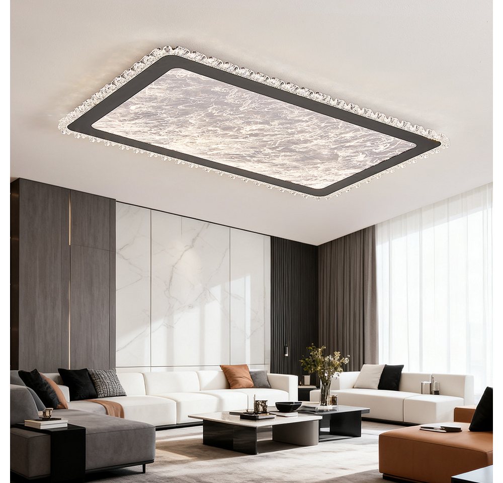 Eurohandisplay LED Deckenleuchte LED Deckenleuchte mit Fernbedienung Lichtfarbe Helligkeit einstellbar, LED fest integriert, Neutralweiß, Kaltweiß, Warmweiß, Li – Bild 3 von 5