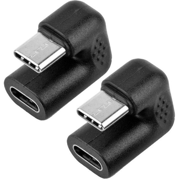 euroharry USB C 180-Grad-Adapter USB-C-Stecker auf USB-C U-förmiger adapter USB-Adapter