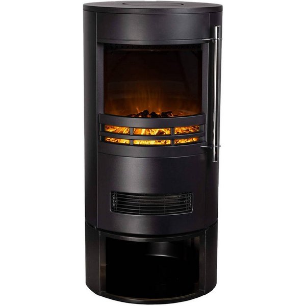 EUROM Elektrokamin Orsa, skandinavisch,Deko,Thermostat,Flammeneffekt