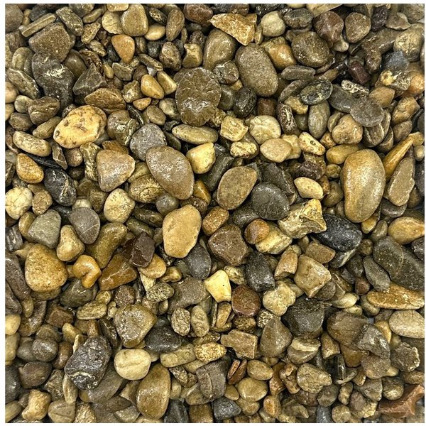 Eurosand Kieselsteine FLUSSKIESEL, Kieselsteine KLEIN gemischt 8-25mm. 1kg. GEMISCHT