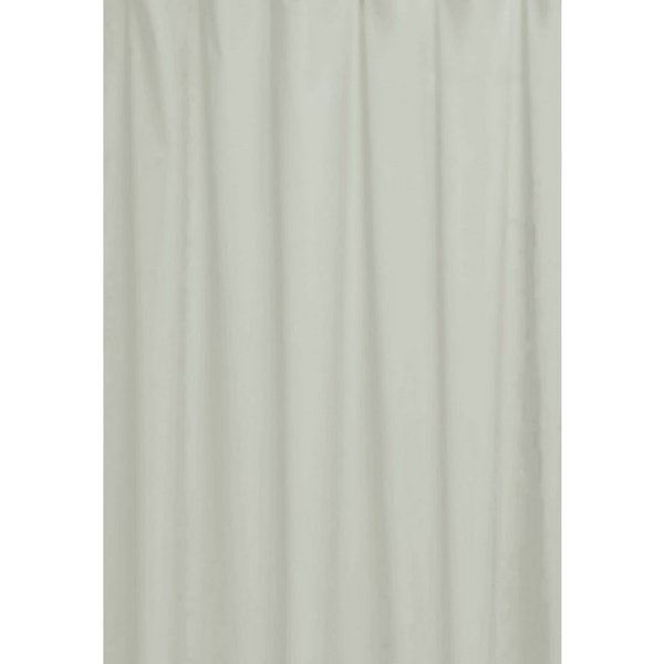 Euroshowers GmbH Duschvorhang Neutral Hellgrün 180 × 200 cm Polyester mit 12 Ringen Breite 180 cm