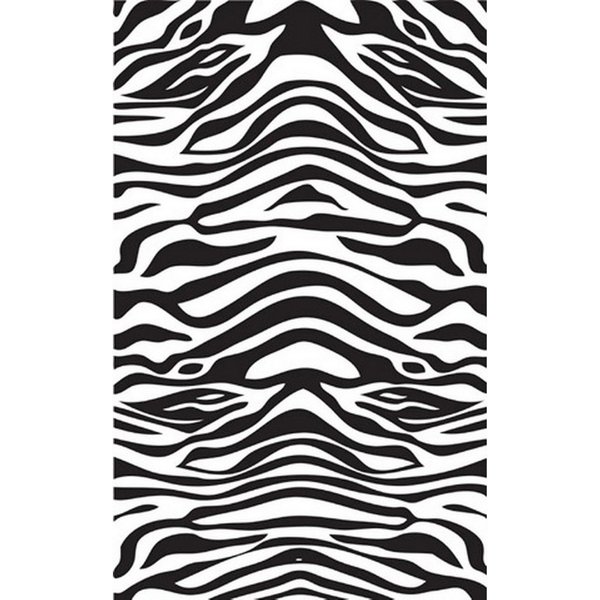 Euroshowers GmbH Duschvorhang Zebra 180 × 200 cm Polyester mit 12 Ringen