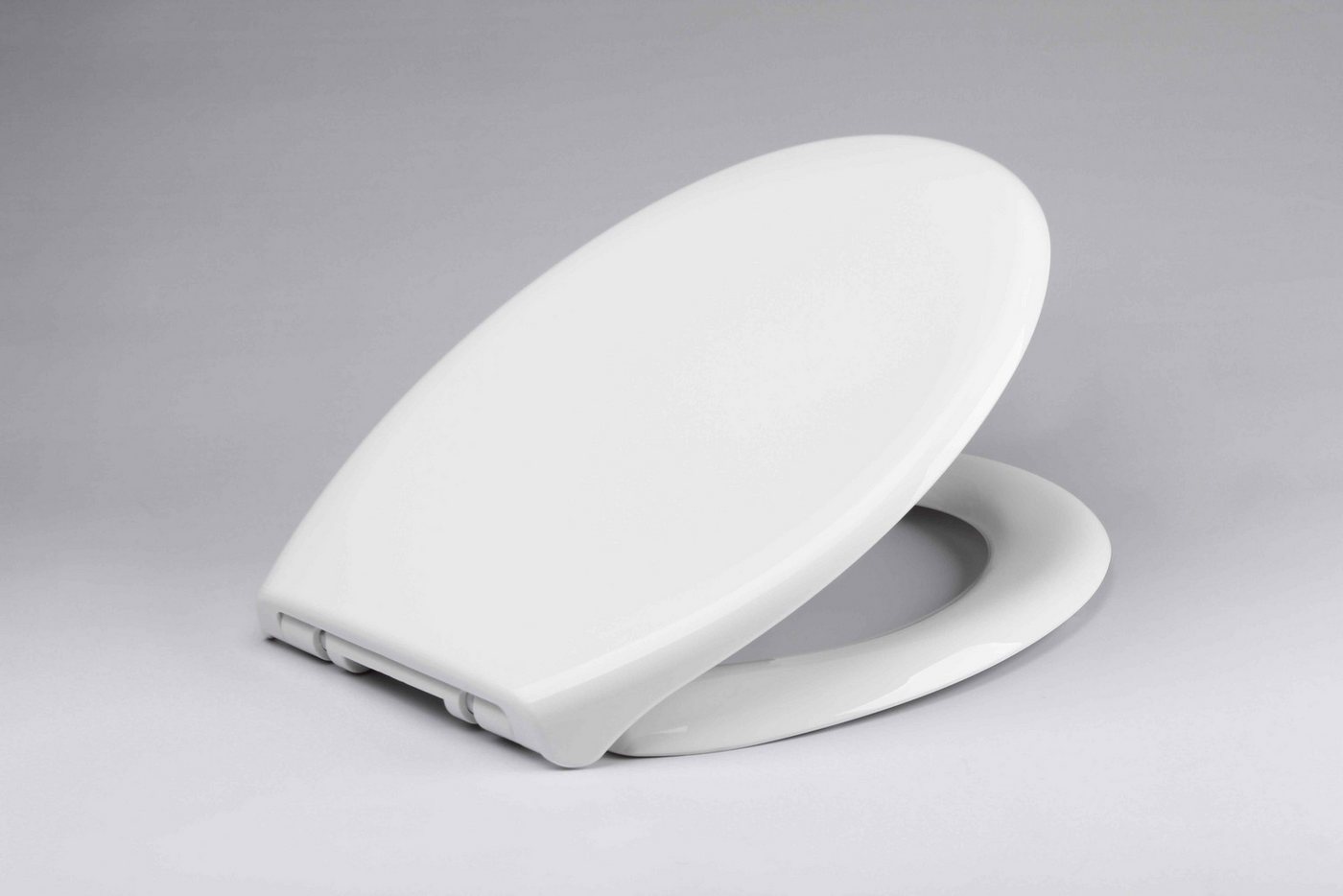 Euroshowers GmbH WC-Sitz Soft Touch Weiß mit Absenkautomatik und abnehmbar, Soft-Close, abnehmbar, Thermoplast, pflegeleicht, schnelle Montage – Bild 3 von 5