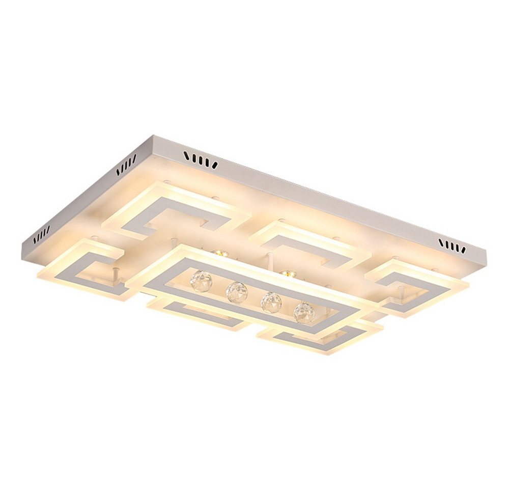 Euroton LED Deckenleuchte LED Deckenleuchte mit Fernbedienung Lichtfarbe/Helligkeit einstellbar, LED fest integriert, mit Fernbedienung warmweiß über neutralwei – Bild 2 von 5