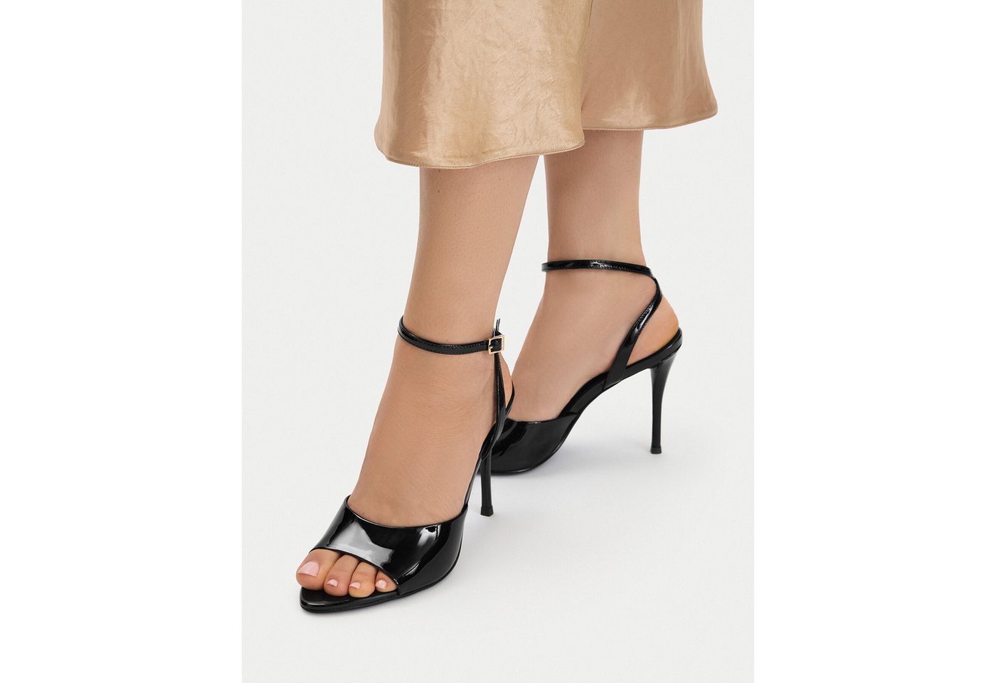 Eva Minge Eva Minge Damen-Sandalen Schwarz Sandale – Bild 2 von 4
