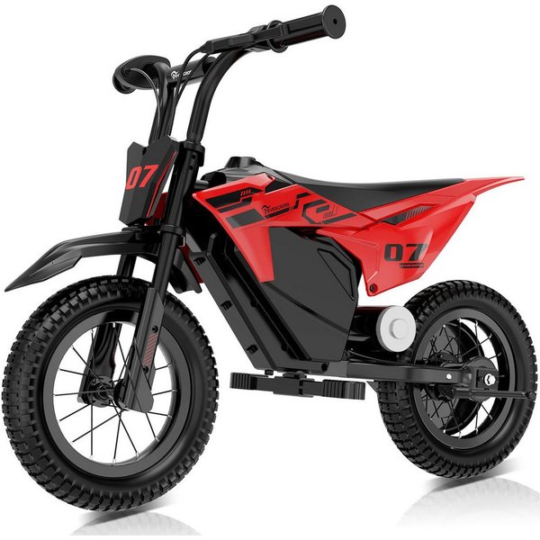 EVERCROSS TECH Elektro-Kindermotorrad Elektro Motorrad mit 150W Motor, 12 Zoll Luftreifen, 5,2AH, MAX 10KM Lange Reichweite, Elektromotorrad für Kinder