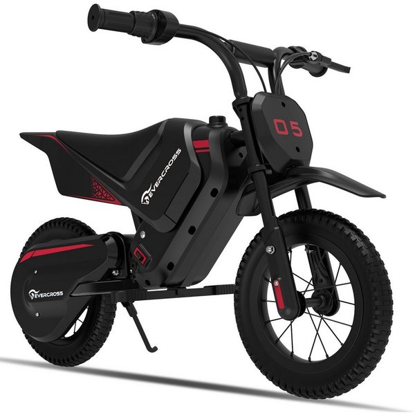 EVERCROSS TECH Elektro-Kindermotorrad Elektro Motorrad mit 150W Motor, 12 Zoll Luftreifen, 5,2AH, MAX 10KM Lange Reichweite, Elektromotorrad für Kinder
