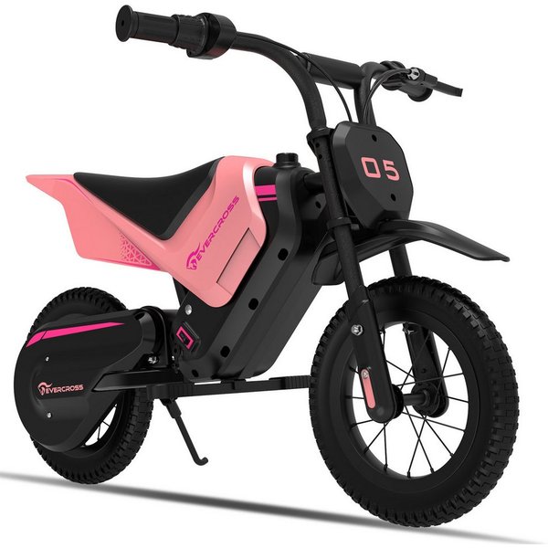 EVERCROSS TECH Elektro-Kindermotorrad Elektro Motorrad mit 150W Motor, 12 Zoll Luftreifen, 5,2AH, MAX 10KM Lange Reichweite, Elektromotorrad für Kinder