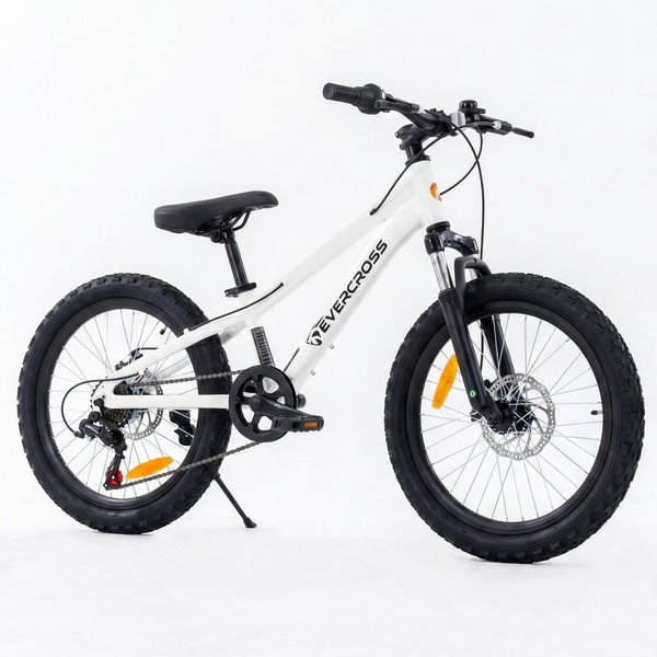 EVERCROSS TECH Kinderfahrrad EM5 20 Zoll MTB Kid, Shimano 7 Gang,Aluminiumrahmen, 7 Gang