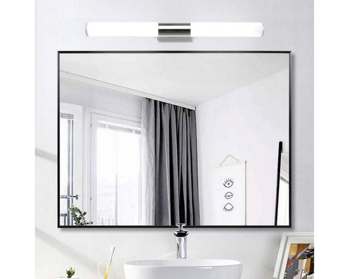 EVERY LED Spiegelleuchte Spiegellampe Bad Schminklicht Badezimmerbeleuchtung, IP44, 900lm, LED fest integriert, 4000K - Neutralweiß, Aus Edelstahl + ABS, Spiege – Bild 5 von 5