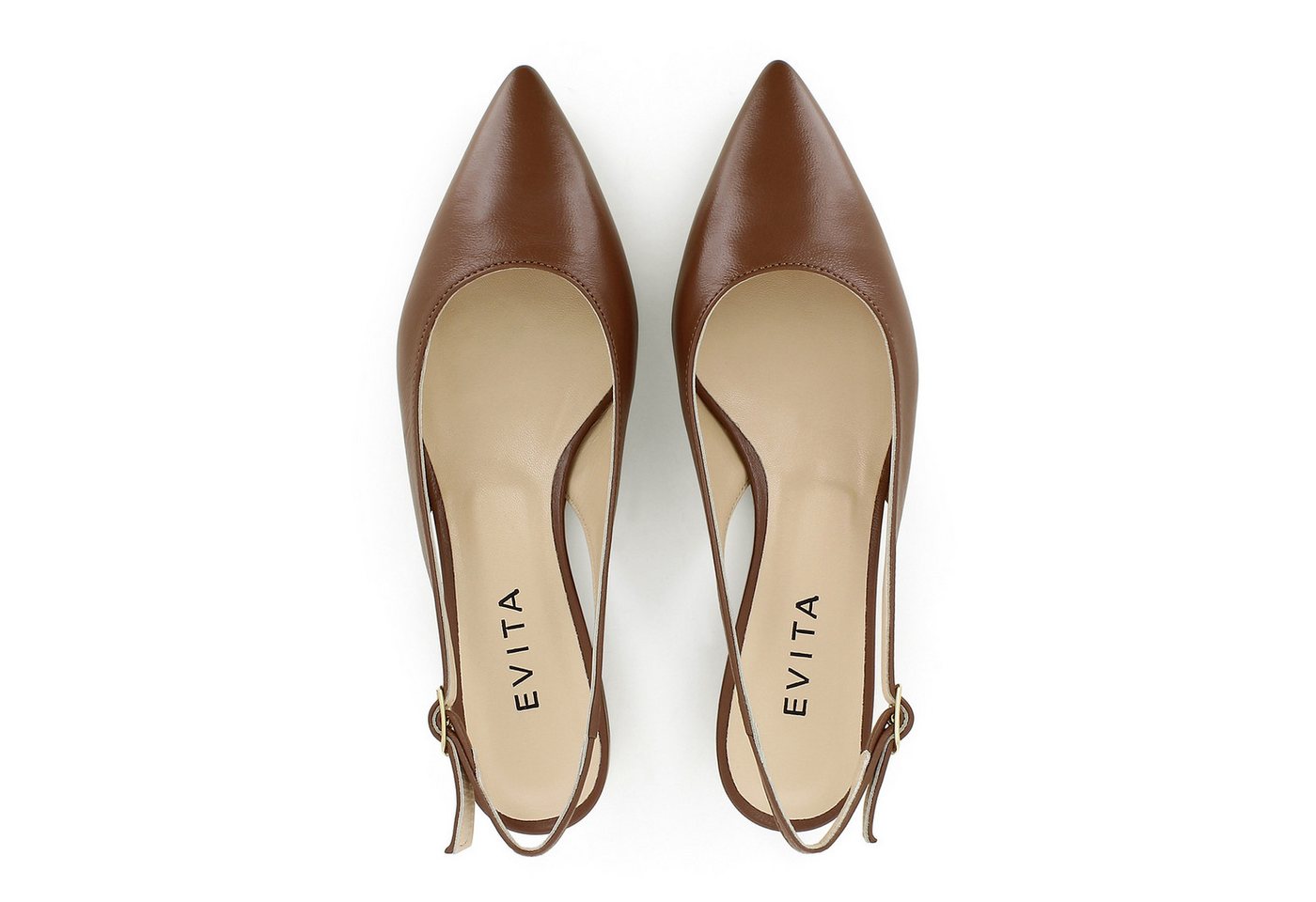 Evita FRANCA Slingpumps (Paar, alltag, basic, business, casual, freizeit) – Bild 5 von 5