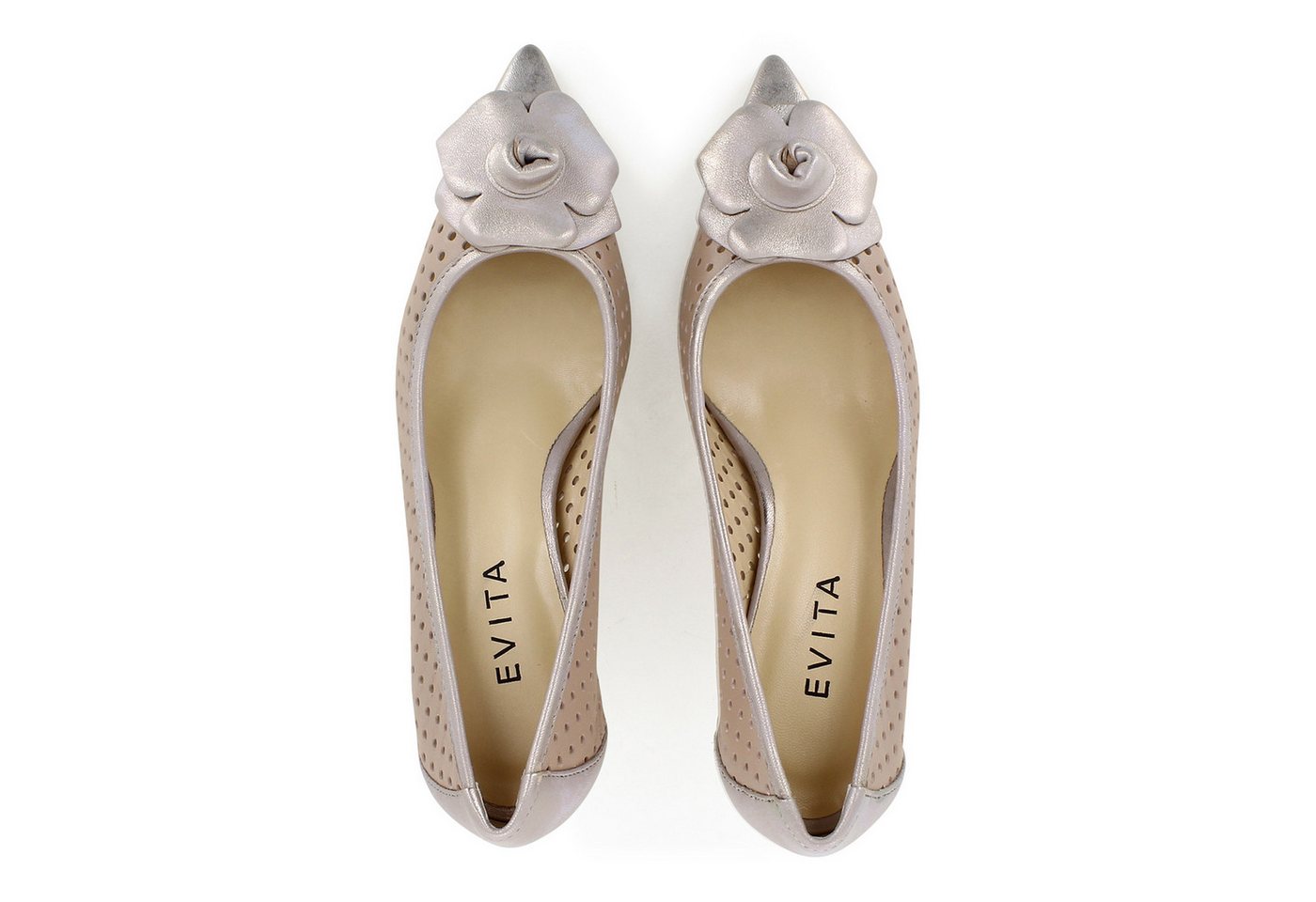 Evita PERLA Pumps (Paar, Kunstledersohle) Handmade in Italy – Bild 5 von 5