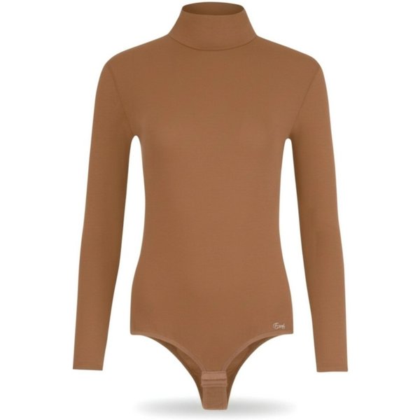 Evoni Body Langarmbody mit Hochkragen