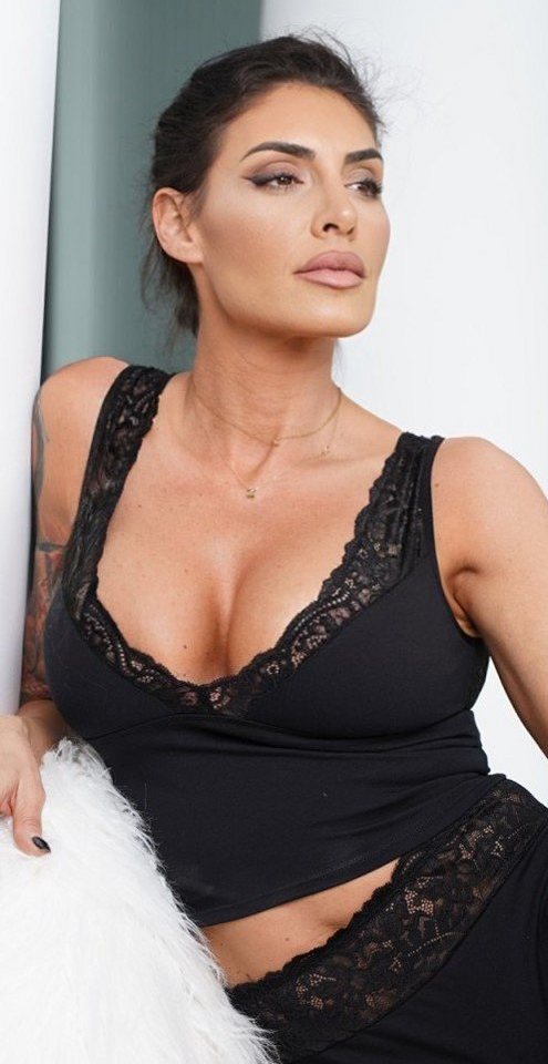 Evoni Set: Tanktop Wäsche Set Spitze – Bild 3 von 5