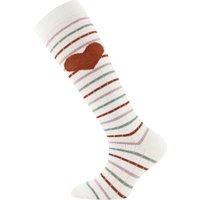 Ewers 2er-Pack Kniestrümpfe Herz Ringel