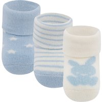 Ewers 3er-Pack Erstlingssocken Hase