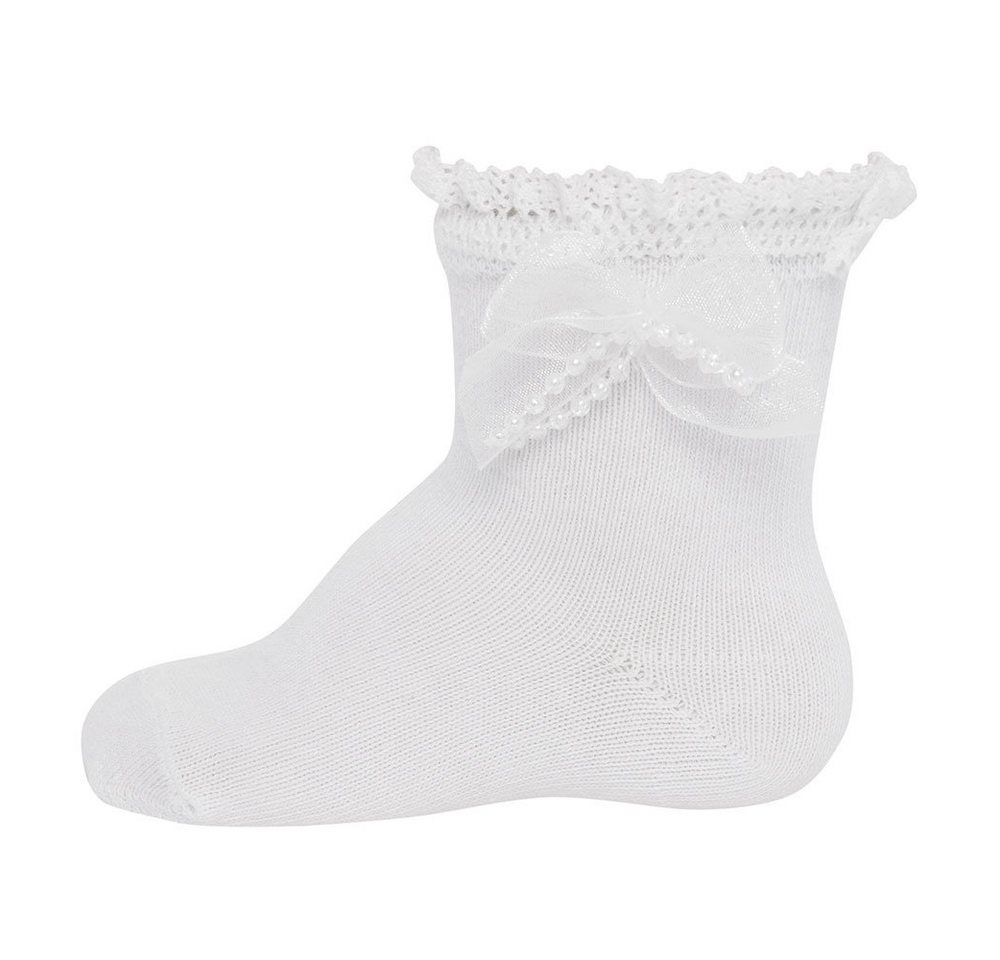 Ewers Socken Socken Taufsöckchen mit Spitze (2-Paar) – Bild 2 von 4