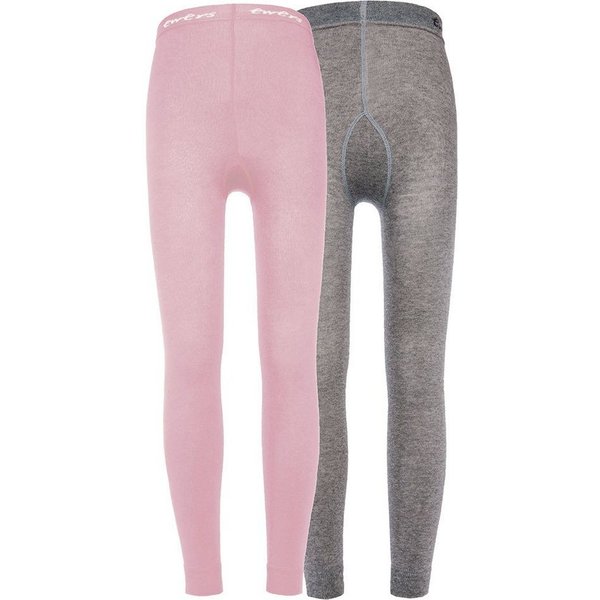 Ewers Strickstrumpfleggings Legging 2er Pack Uni (2 St)