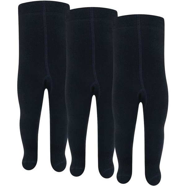 Ewers Strumpfhose Strumpfhose 98% Baumwolle (3 St. 3er-Set) 98% Baumwolle, 2% Elasthan