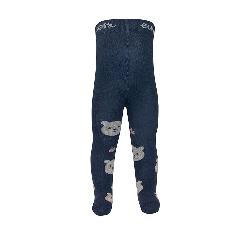 Ewers Strumpfhose Strumpfhose Bär/Ringel (1 St. 1er-Pack) 75% Baumwolle, 23% Polyamid, 2% Elasthan – Bild 2 von 3