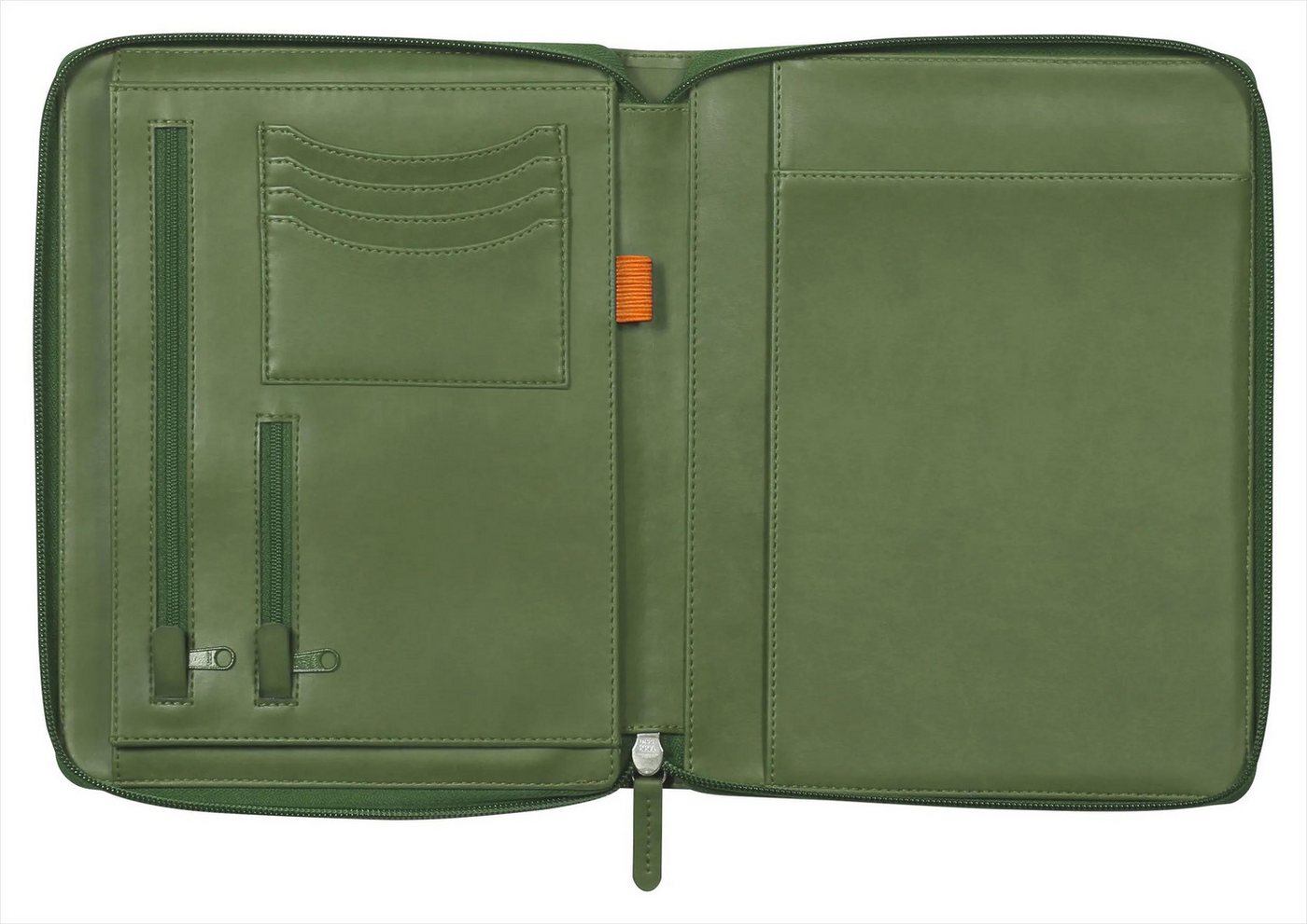 EXACOMPTA Aktentasche Konferenzmappe kleines Modell 19,5x25,5 cm Block A5 Salbeigrün 168102C, Rhodia, Blöcke, Hefte und Notizbücher – Bild 5 von 5