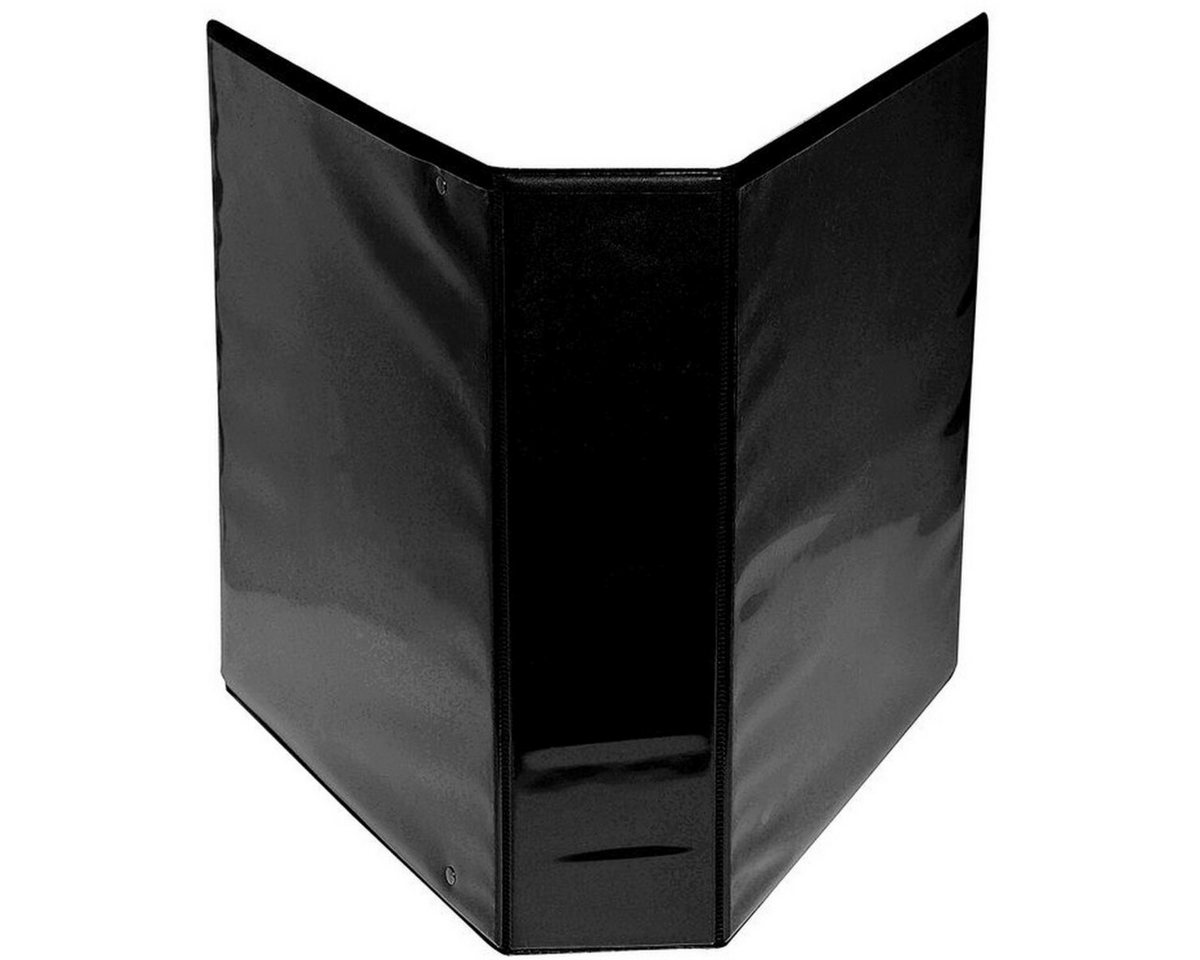 EXACOMPTA Präsentationsordner Präsentationsringbuch Kreacover A4 60mm 4 Ringe schwarz – Bild 2 von 2