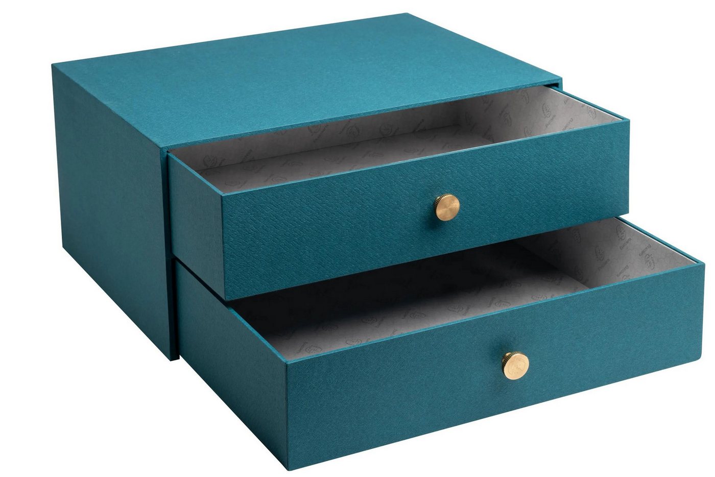 Exacompta Schubladenbox "Office By Me", 2 Schubladen, 35,5x17x27 cm, DIN A4+, blaugrün – Bild 3 von 5