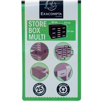 Exacompta Schubladenbox Store Box Multi "Aquarel", 270x355x271 mm, 11 Schubladen